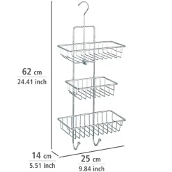 Wenko Duschcaddy Milano 3 Ablagen