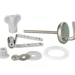 Wenko Edelstahl-Befestigung für WC-Sitze15 mm