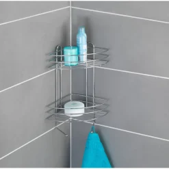 Wenko Exclusiv Eckregal 2 Etagen