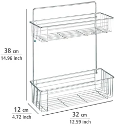 Wenko Exklusiv Wandregal Avesta chrom