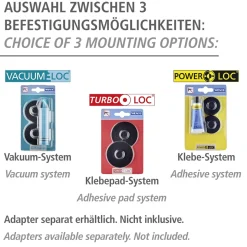 Wenko Haartrocknerhalter Classic Plus Black