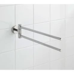 Wenko Handtuchhalter Bosio glänzend