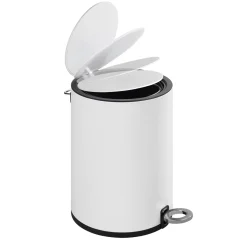 Wenko Kosmetik Treteimer Monza Easy Close weiß 3 L