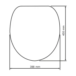 Wenko Premium WC-Sitz Meditation antibakteriell mit Absenkautomatik