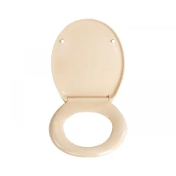 Wenko Premium WC-Sitz Ottana Beige antibakteriell mit Absenkautomatik