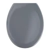 Wenko Premium WC-Sitz Ottana Dunkelgrau antibakteriell mit Absenkautomatik