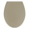 Wenko Premium WC-Sitz Samos Taupe antibakteriell mit Absenkautomatik