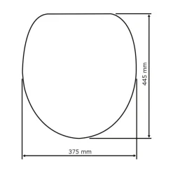 Wenko Premium WC-Sitz Samos Taupe antibakteriell mit Absenkautomatik