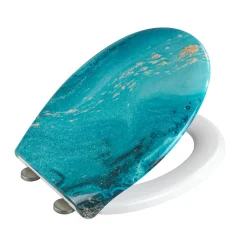 Wenko Premium WC-Sitz Stream antibakteriell mit Absenkautomatik