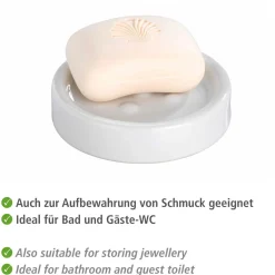 Wenko Seifenablage Polaris weiß