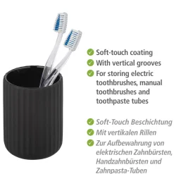 Wenko Seifenablage Posa grau/chrom