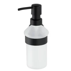 Wenko Seifenspender Bosio schwarz ca 200 ml