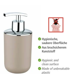 Wenko Seifenspender Brasil taupe 320 ml