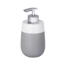 Wenko Seifenspender Malta grau/weiß 290 ml