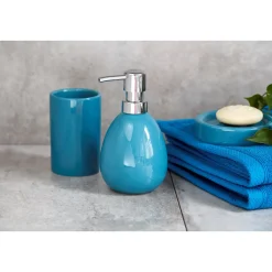 Wenko Seifenspender Polaris petrol 390 ml