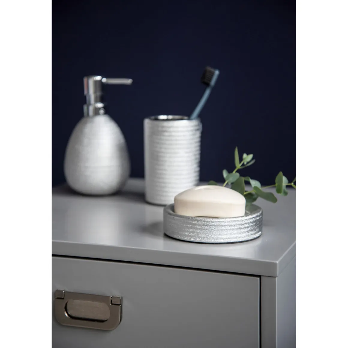 Wenko Seifenspender Polaris Juwel silber 390 ml