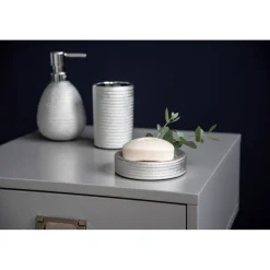 Wenko Seifenspender Polaris Juwel silber 390 ml