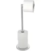 Wenko Stand Toilettenpapierhalter 2 in 1
