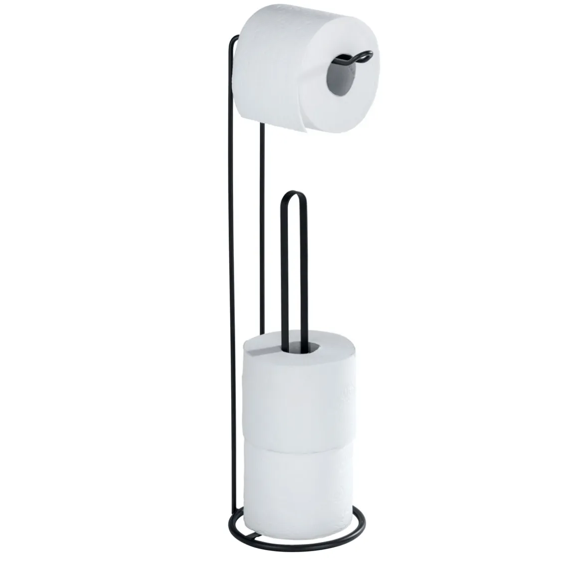 Wenko Stand Toilettenpapierhalter 2 in 1 Lugano