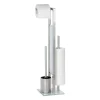 Wenko Stand WC-Garnitur Rivalta Edelstahl matt
