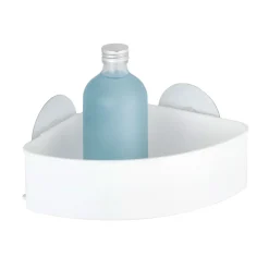 Wenko Static-Loc Eckablage Osimo weiß