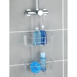 Wenko Thermostat-Dusch-Caddy Milo Edelstahl