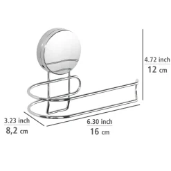 Wenko Toilettenpapierhalter Osimo Befestigen ohne bohren Static-Loc Plus