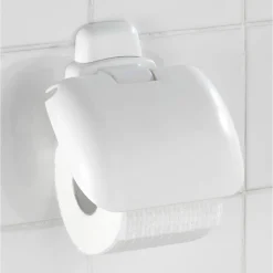 Wenko Toilettenpapierhalter Pure mit Deckel