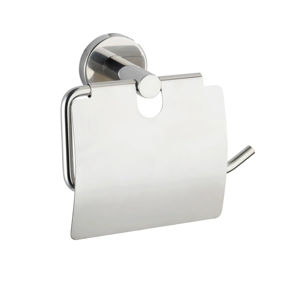 Wenko Toilettenpapierhalter Bosio mit Deckel