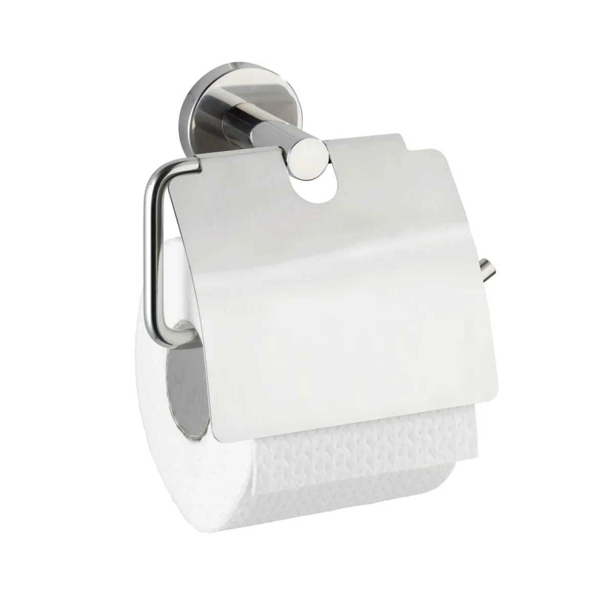 Wenko Toilettenpapierhalter Bosio mit Deckel
