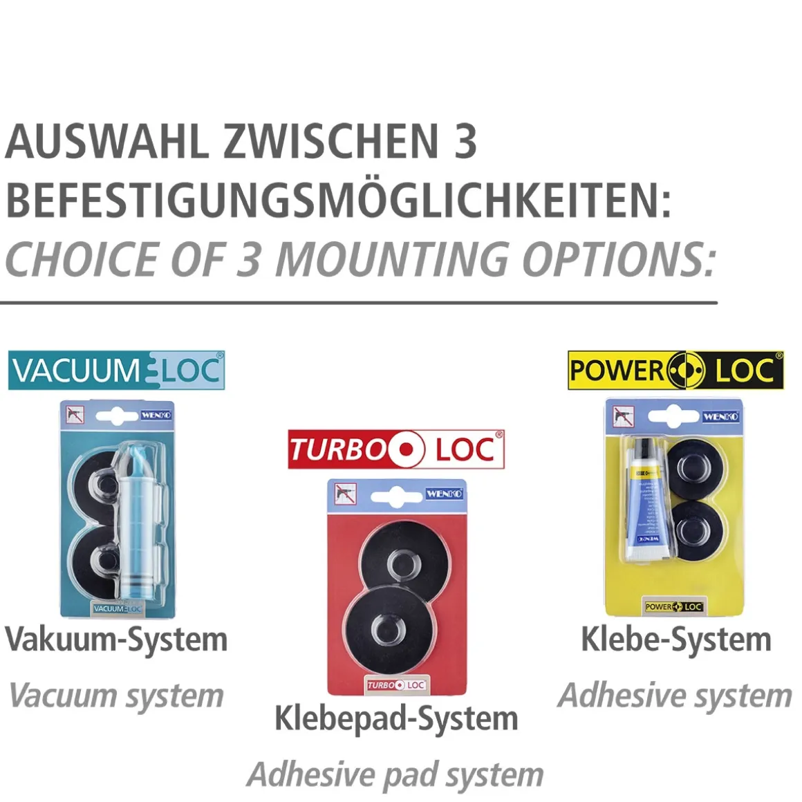 Wenko Toilettenpapierhalter Classic Plus schwarz