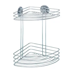 Wenko Turbo-Loc Eckregal 2 Ablagen