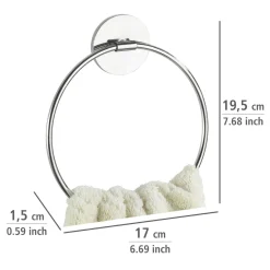 Wenko Turbo-Loc Wand Handtuchring