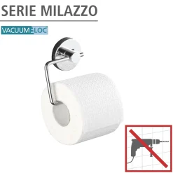 Wenko Vacuum-Loc Toilettenpapierhalter Milazzo
