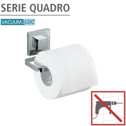Wenko Vacuum-Loc Toilettenpapierhalter Quadro