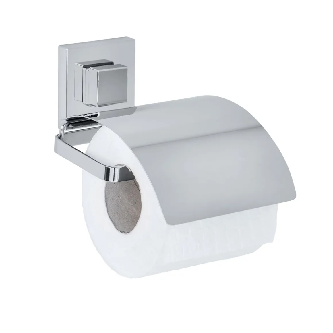 Wenko Vacuum-Loc Toilettenpapierhalter Cover Quadro