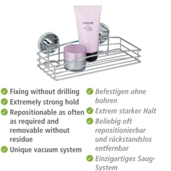 Wenko Vacuum-Loc Wandablage