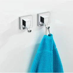 Wenko Vacuum-Loc Wandhaken Quadro 2er Set