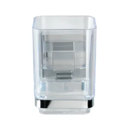 Wenko Vacuum-Loc Zahnputzbecher Quadro