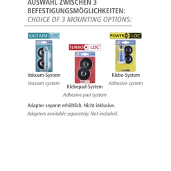 Wenko Wandhaken Classic Plus schwarz 2er Set