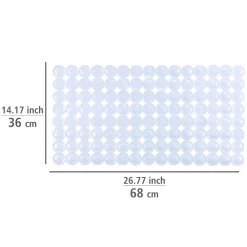 Wenko Wanneneinlage Belem weiß 67,5 x 36 cm