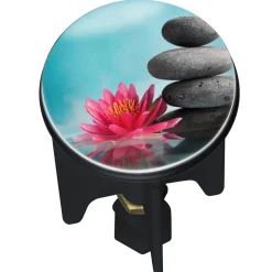Wenko Waschbeckenstöpsel Pluggy Lotus