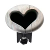 Wenko Waschbeckenstöpsel Pluggy XL Heart