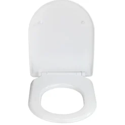 Wenko WC-Sitz Exclusive Nr 5 Weiß mit Absenkautomatik 37 x 46 cm