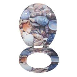 Wenko WC-Sitz Muschel 3D Effekt mit Absenkautomatik