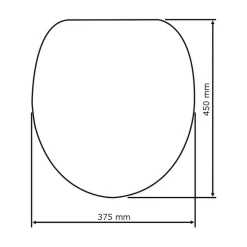 Wenko WC-Sitz Soda antibakteriell