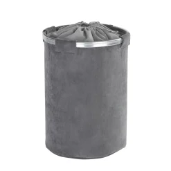 Wenko Wäschesammler Cordoba grau 68 l