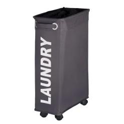 Wenko Wäschesammler Corno grau 43 l