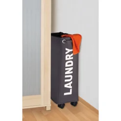 Wenko Wäschesammler Corno grau 43 l