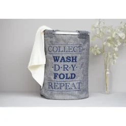 Wenko Wäschesammler Ringo grau 68 l